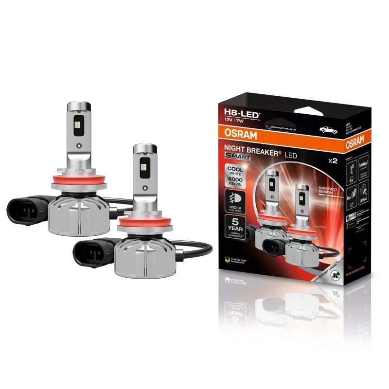 OSRAM NIGHT BREAKER® LED SMART H8 TÅKELYS