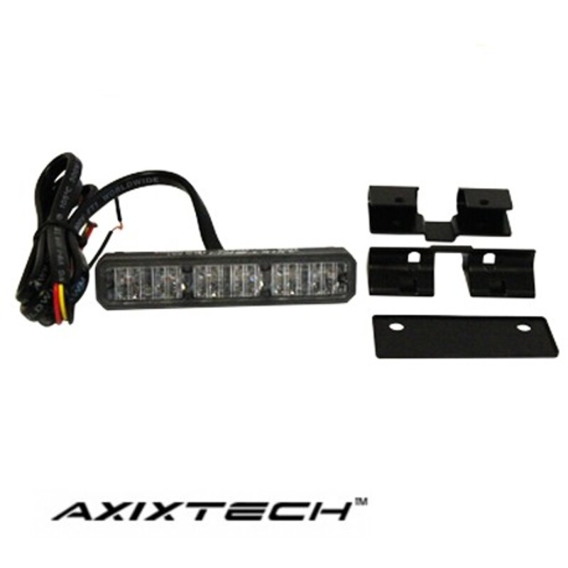 LED Blixtljus Axixtech 6LED, ECE-R65 Godkänd