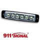 LED Blixtljus 911 Signal F6 SLIM, ECE-R65 Godkänd
