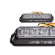 LED Blixtljus Axixtech 6LED MS6, ECE-R65 Godkänd