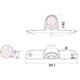 Bromsljuskamera, Fiat Ducato, Peugeot Boxer, Citroen Jumper 2006-