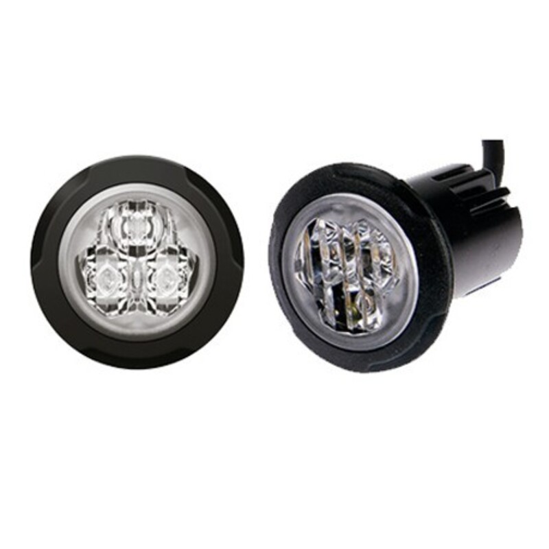 LED Blixtljus Axixtech RDI, ECE-R65 Godkänd